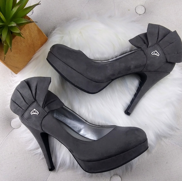 Fergalicious Shoes - FERGALICIOUS By FERGIE HOLLYWOOD Faux Suede Heels
